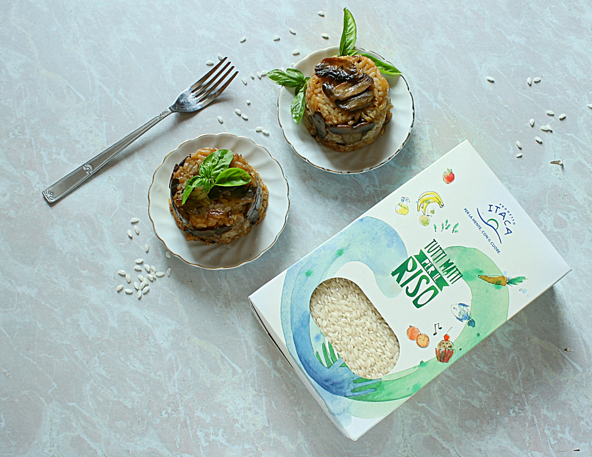 Tortini di Riso e Funghi – Campagna Tutti Matti per il Riso