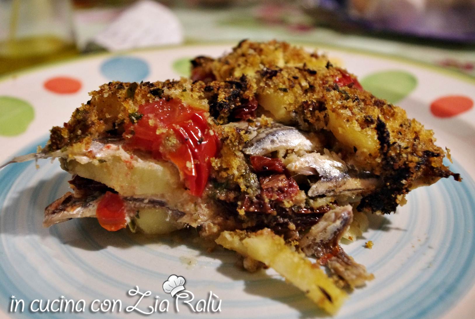 Tortino alici e patate