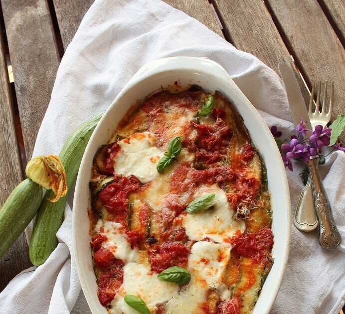 Tortino con di zucchine e crescenza