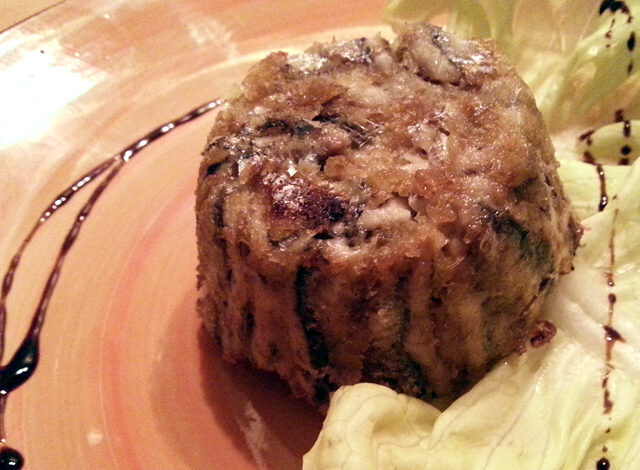 Tortino di alici con cuore mediterraneo