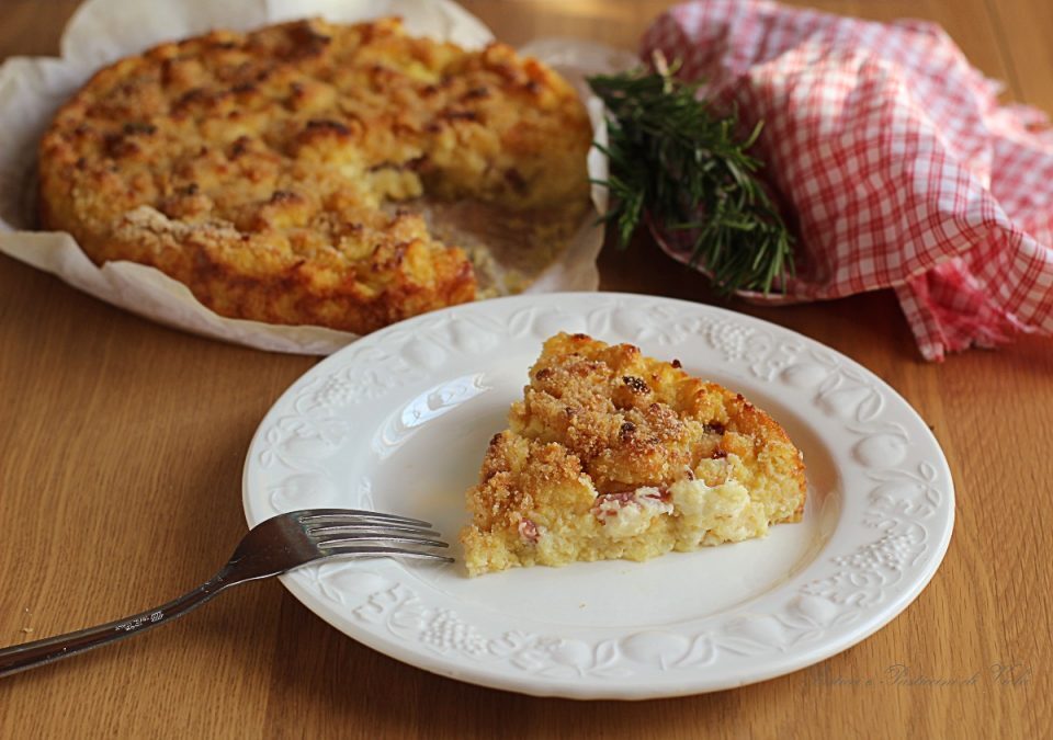 Tortino di patate al forno