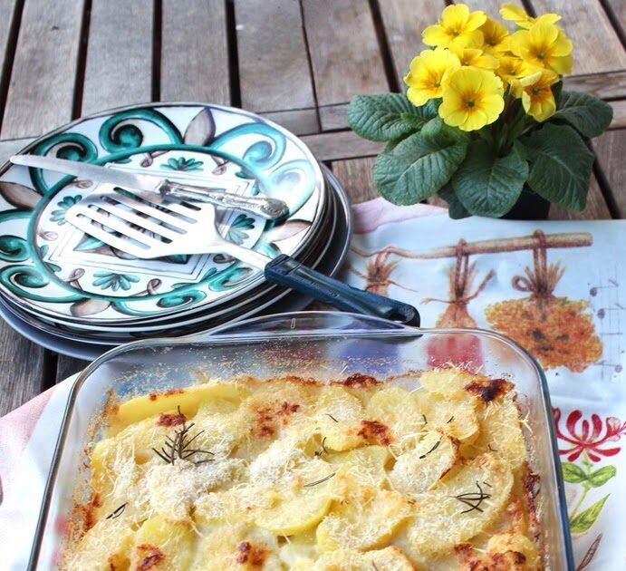 Tortino di patate e formaggi
