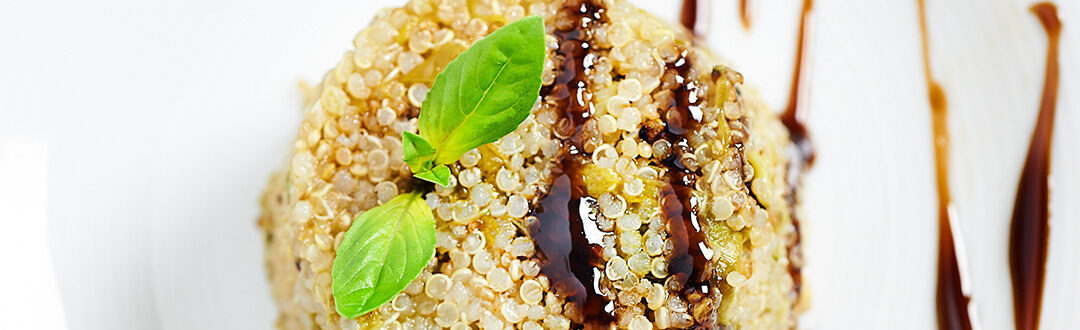 Tortino di quinoa e asparagi