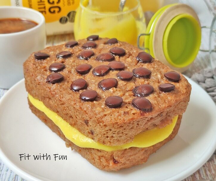 Tortino fit proteico cookies and cream