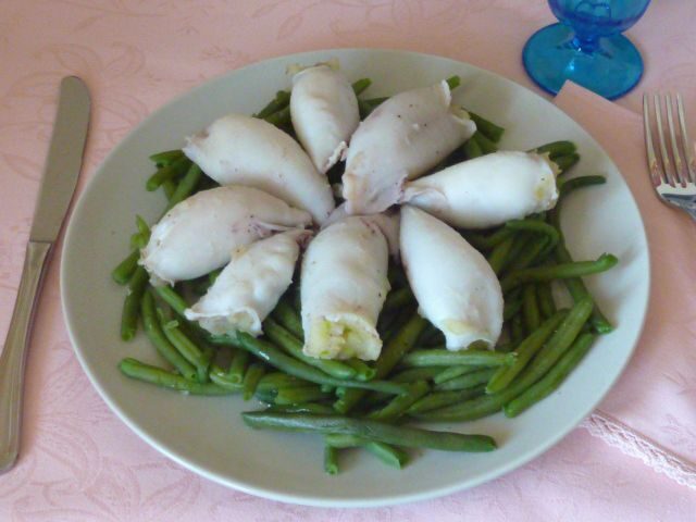 Totani ripieni di patate