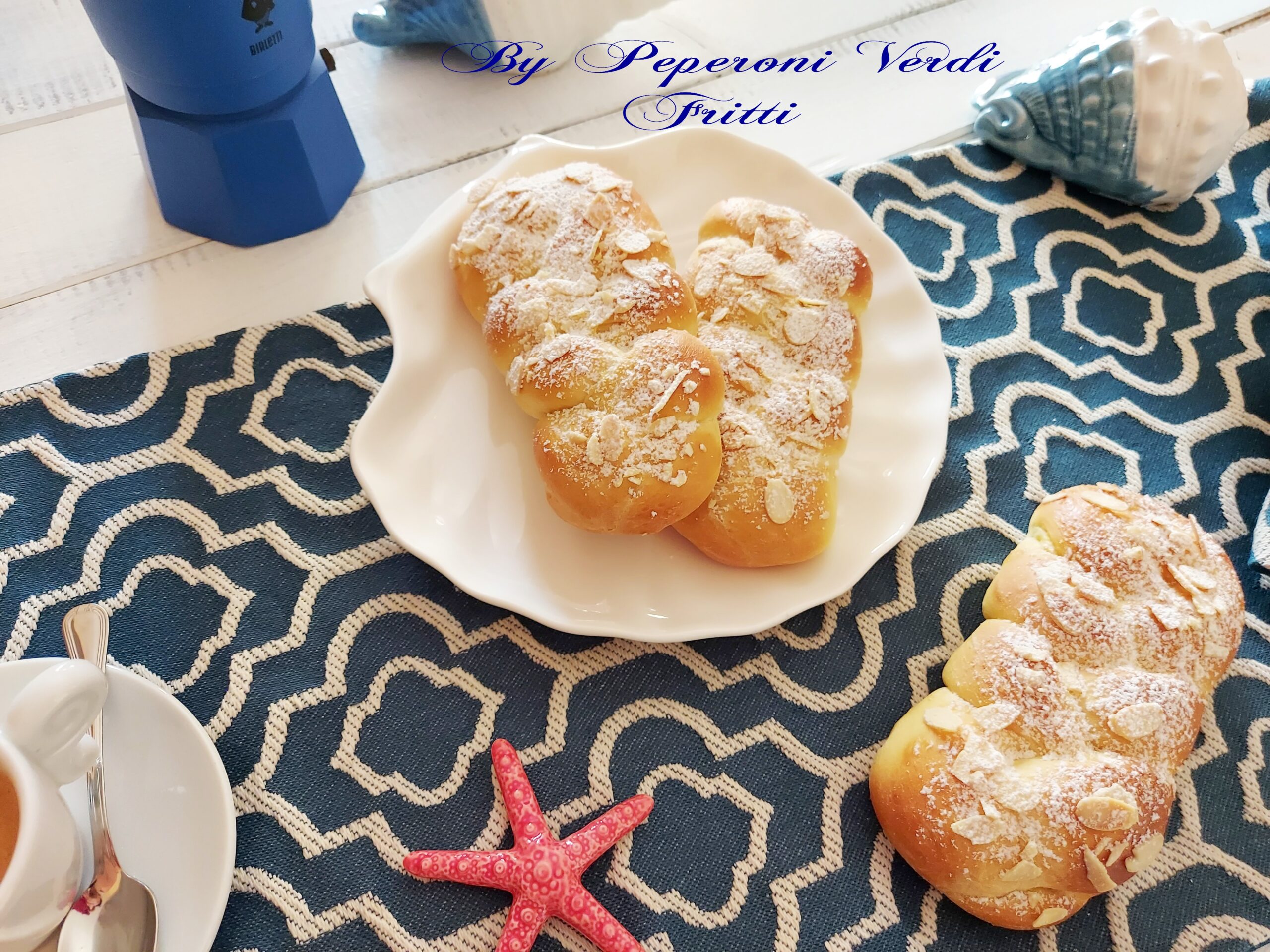 Treccine brioche alla ricotta soffici
