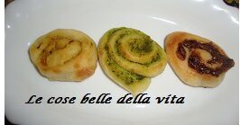 Tris di girelle salate