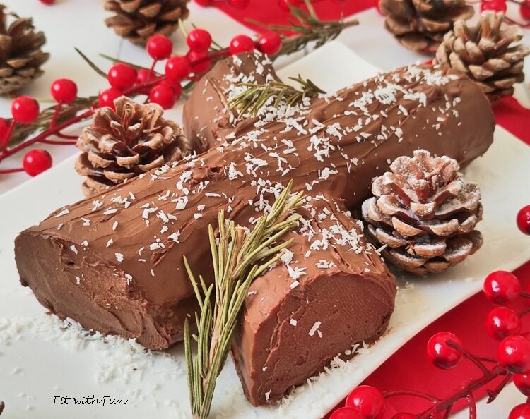 Tronchetto di natale ricetta facile light e gluten free