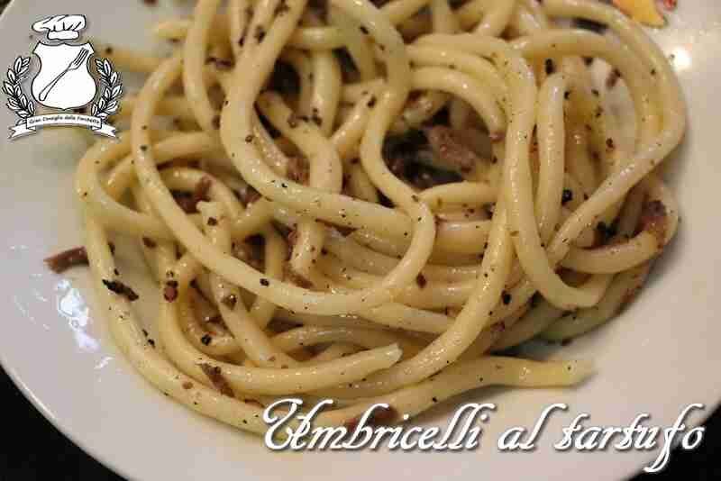 Umbricelli al tartufo