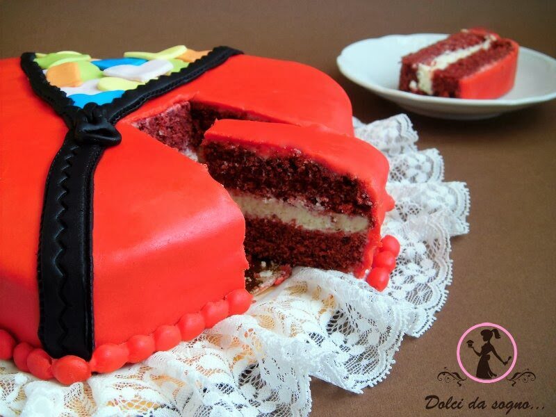 Una red velvet per s. valentino