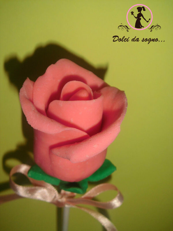 Una rosa di fudge