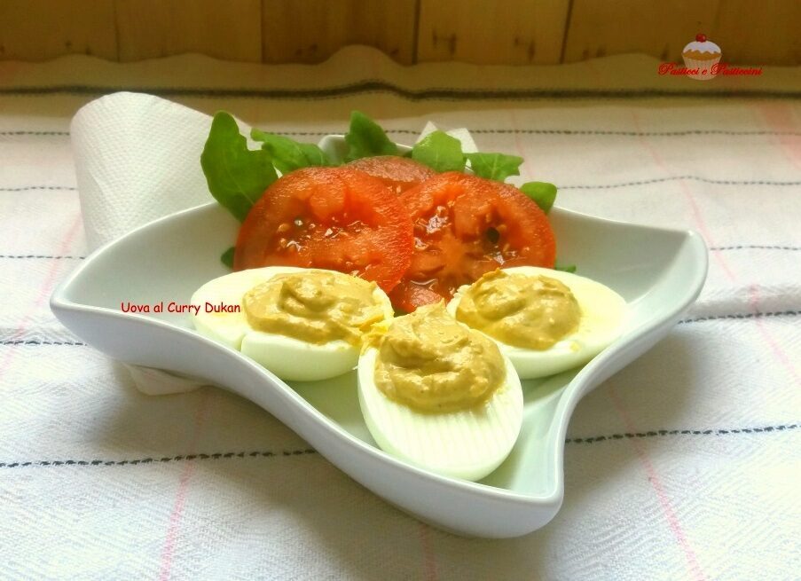 Uova al curry dukan ricetta light