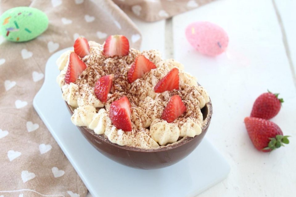 Uovo ripieno al tiramisù