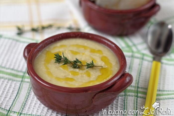Vellutata di sedano rapa e patate
