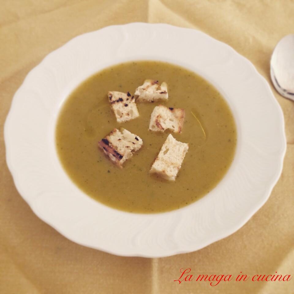 Vellutata patate e zucchine