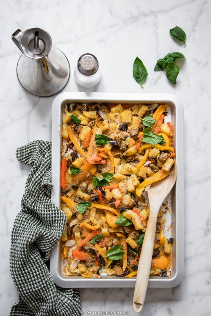 Verdure sabbiose al forno: contorno facile