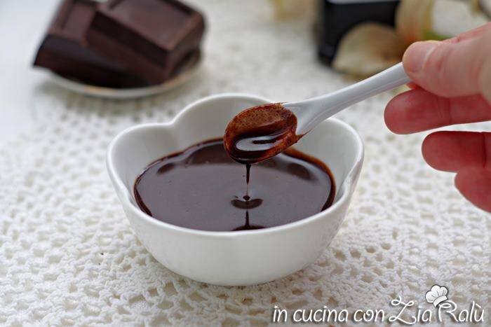 Vinaigrette al cioccolato fondente