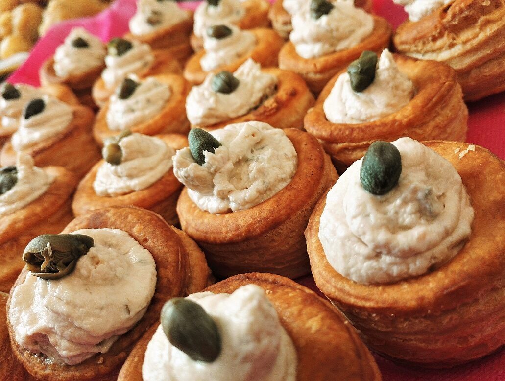 Vol au vent alla crema di tonno