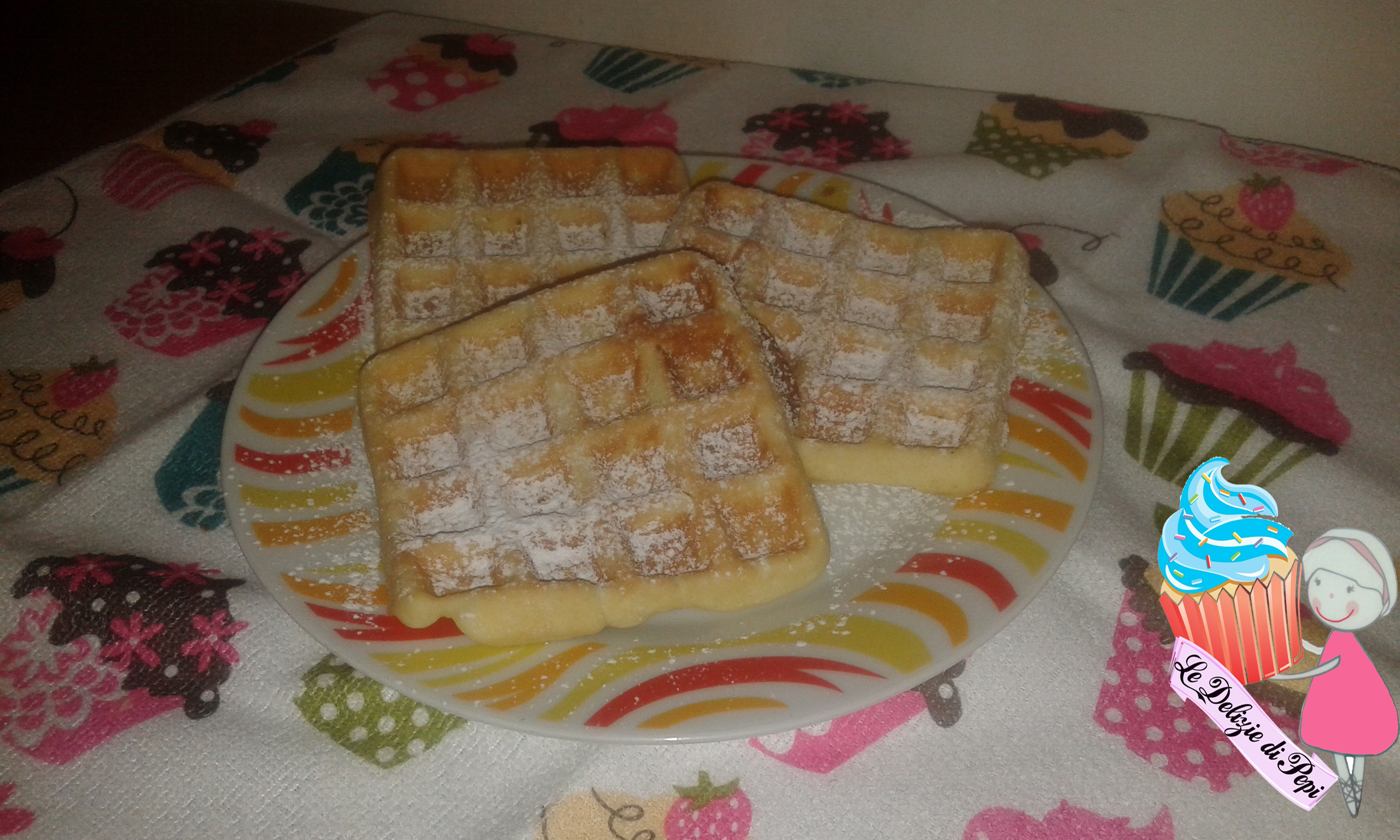 Waffle o wafel o gaufre