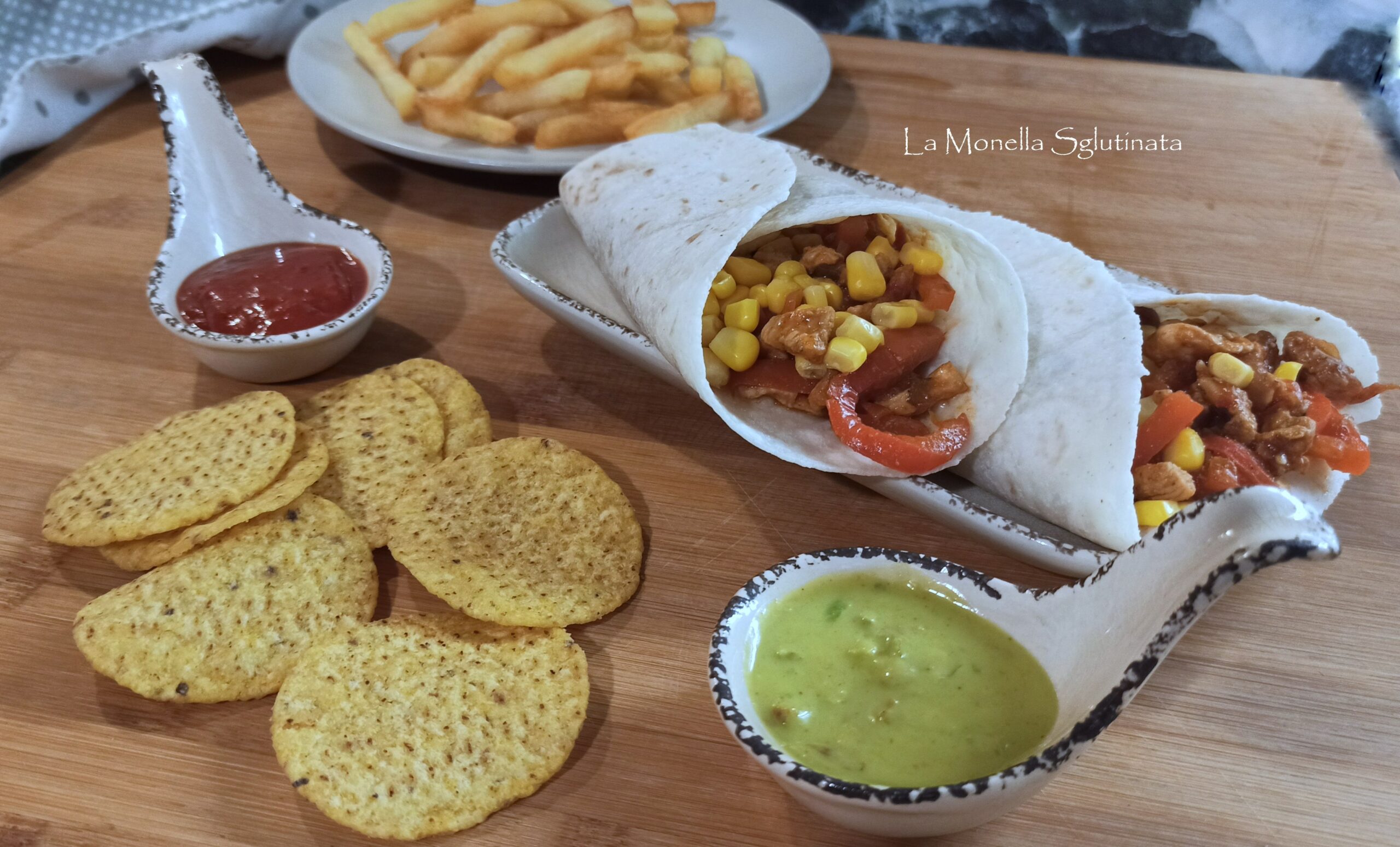 Wraps con manzo piccante senza glutine
