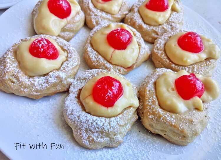 Zeppole di san giuseppe light cotte al forno