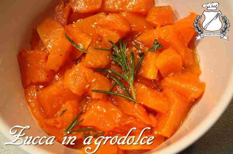 Zucca in agrodolce