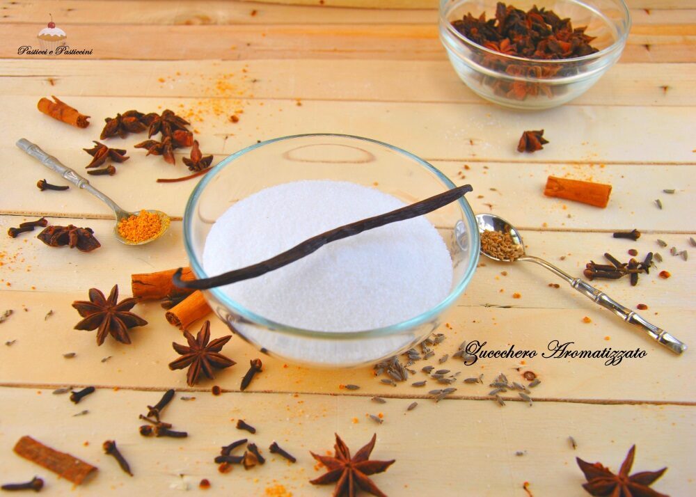 Zucchero aromatizzato
