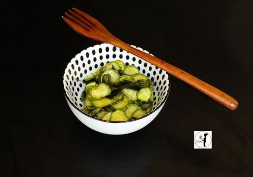 Zucchine alla scapece in friggitrice ad aria