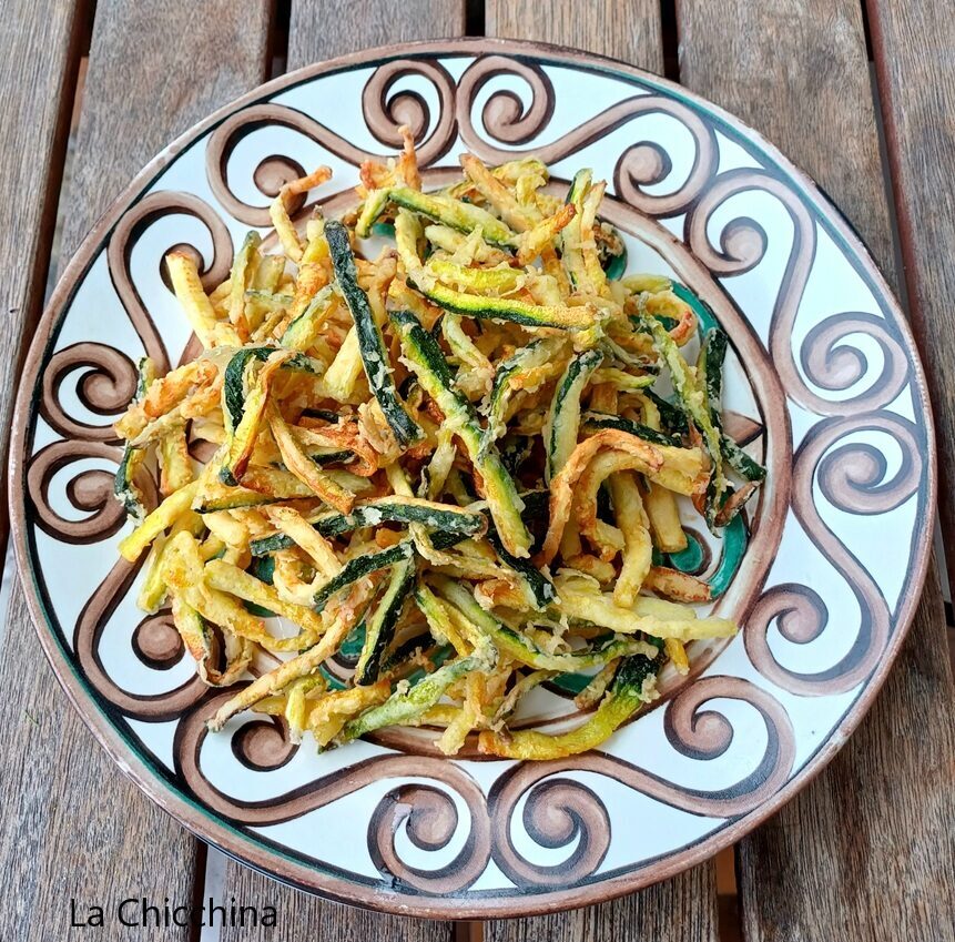 Zucchine fritte alla romana