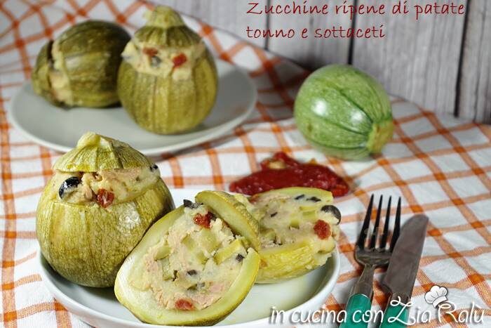 Zucchine ripiene fredde – ricetta estiva