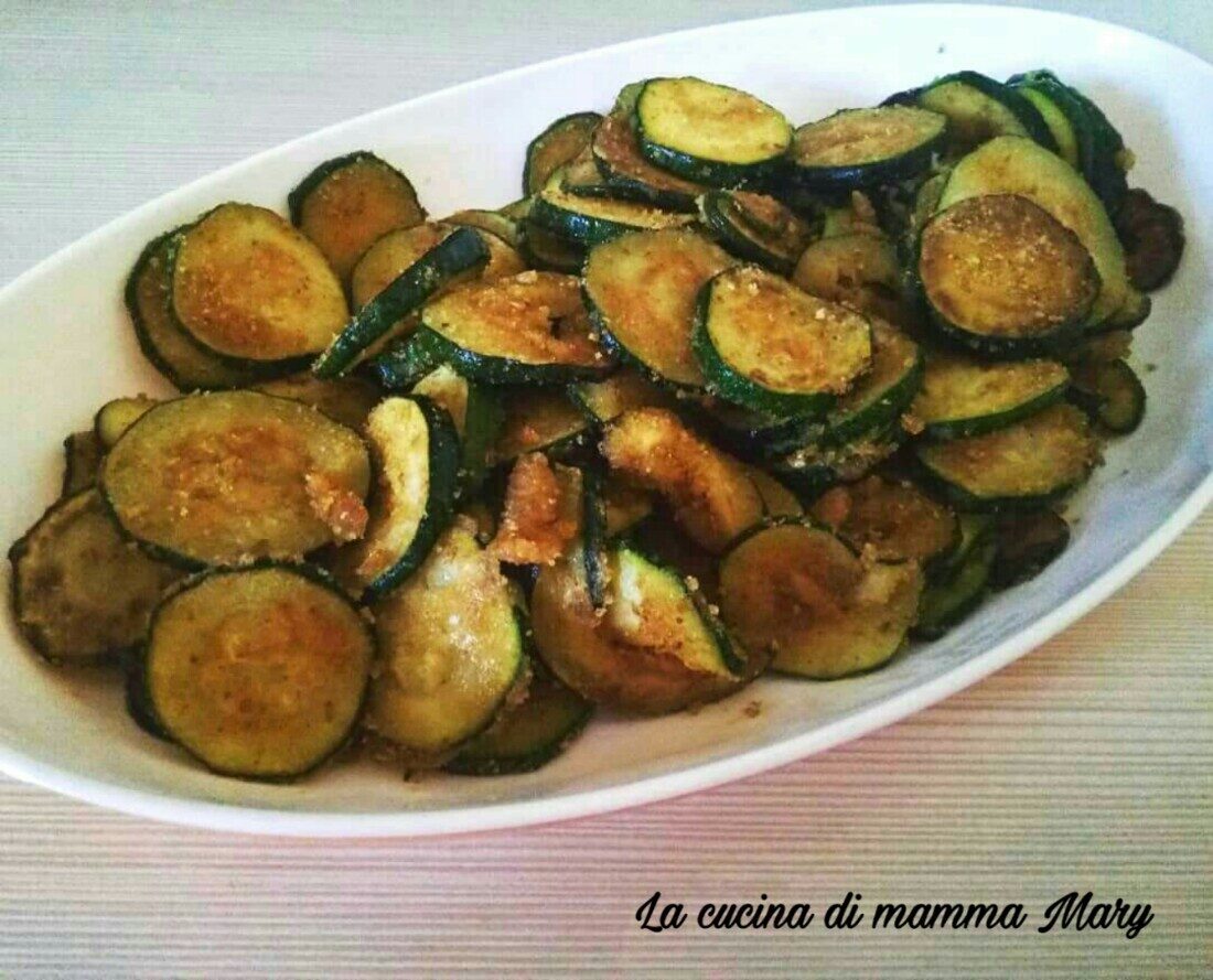Zucchine sabbiose in padella