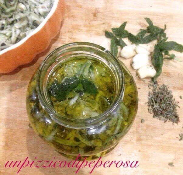 Zucchine sott’olio