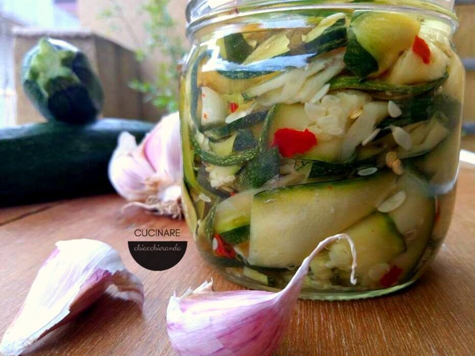Zucchine sott’olio