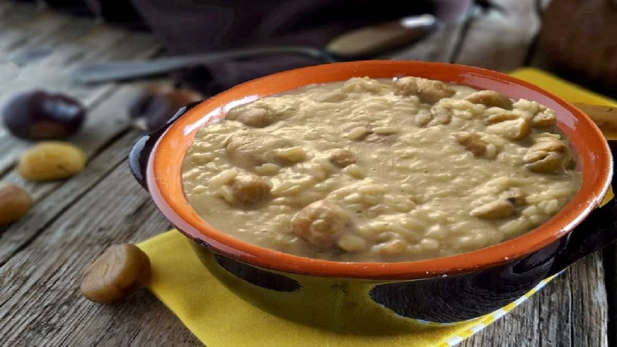 Zuppa di castagne ricetta della val d’aosta