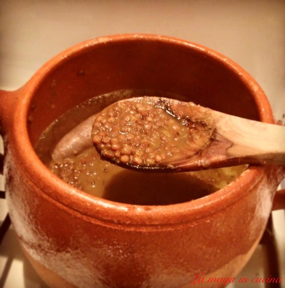 Zuppa di lenticchie e salsicce