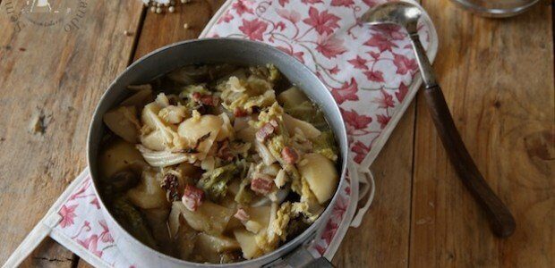 Zuppa di verza e patate