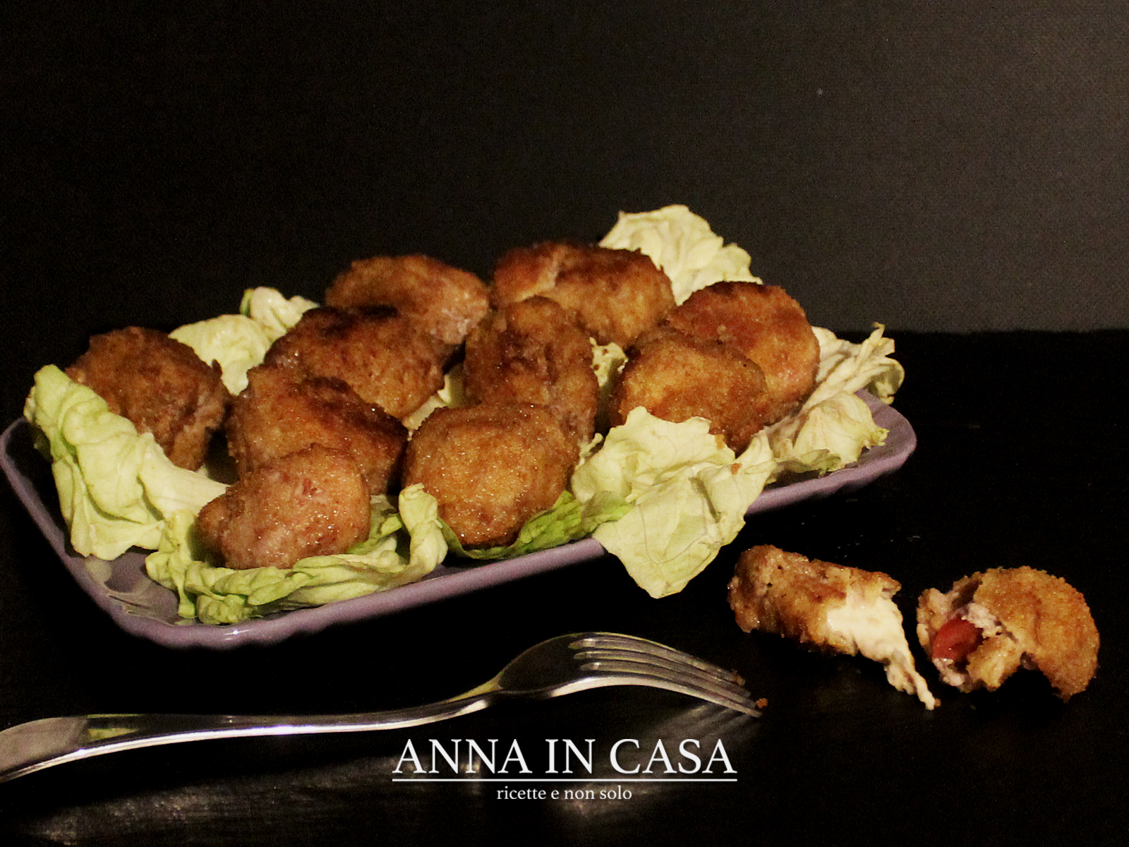 Bocconcini di carne impanati