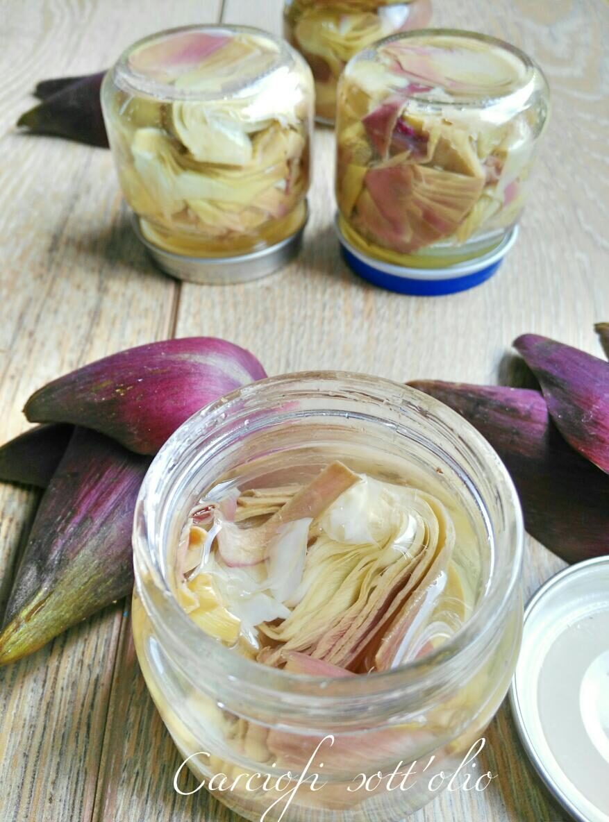 Carciofi sott’olio