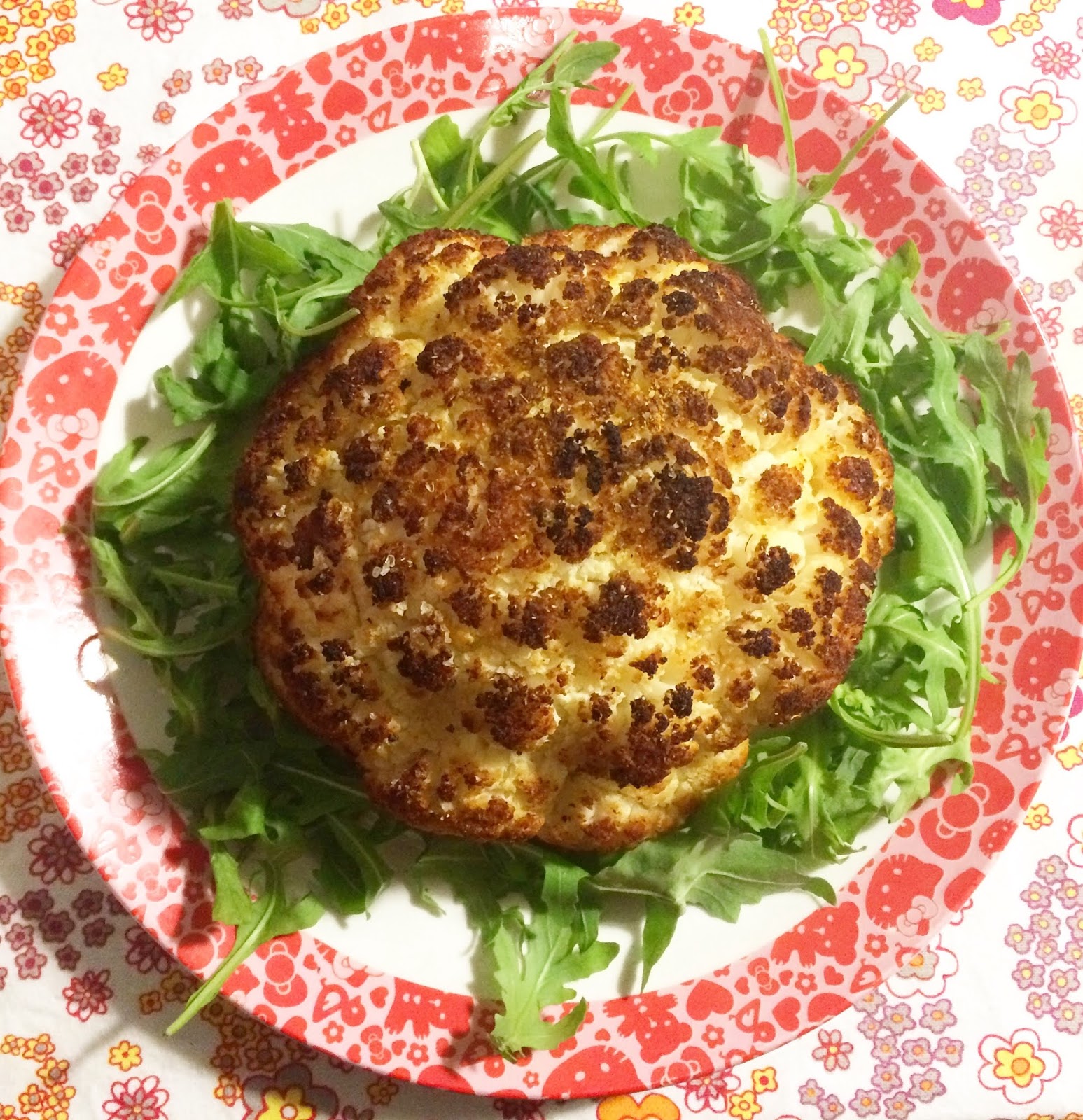 Cavolfiore arrosto con spezie mediorientali