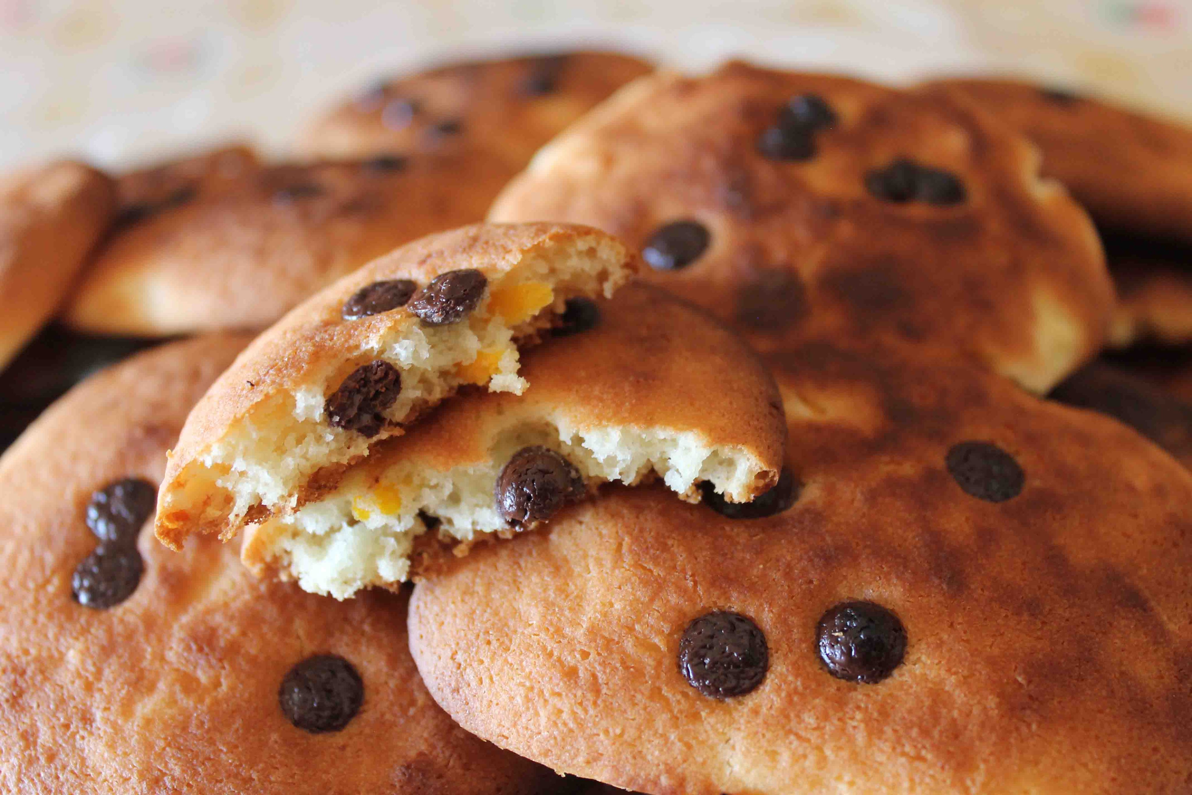 Cookies arancia e cioccolato