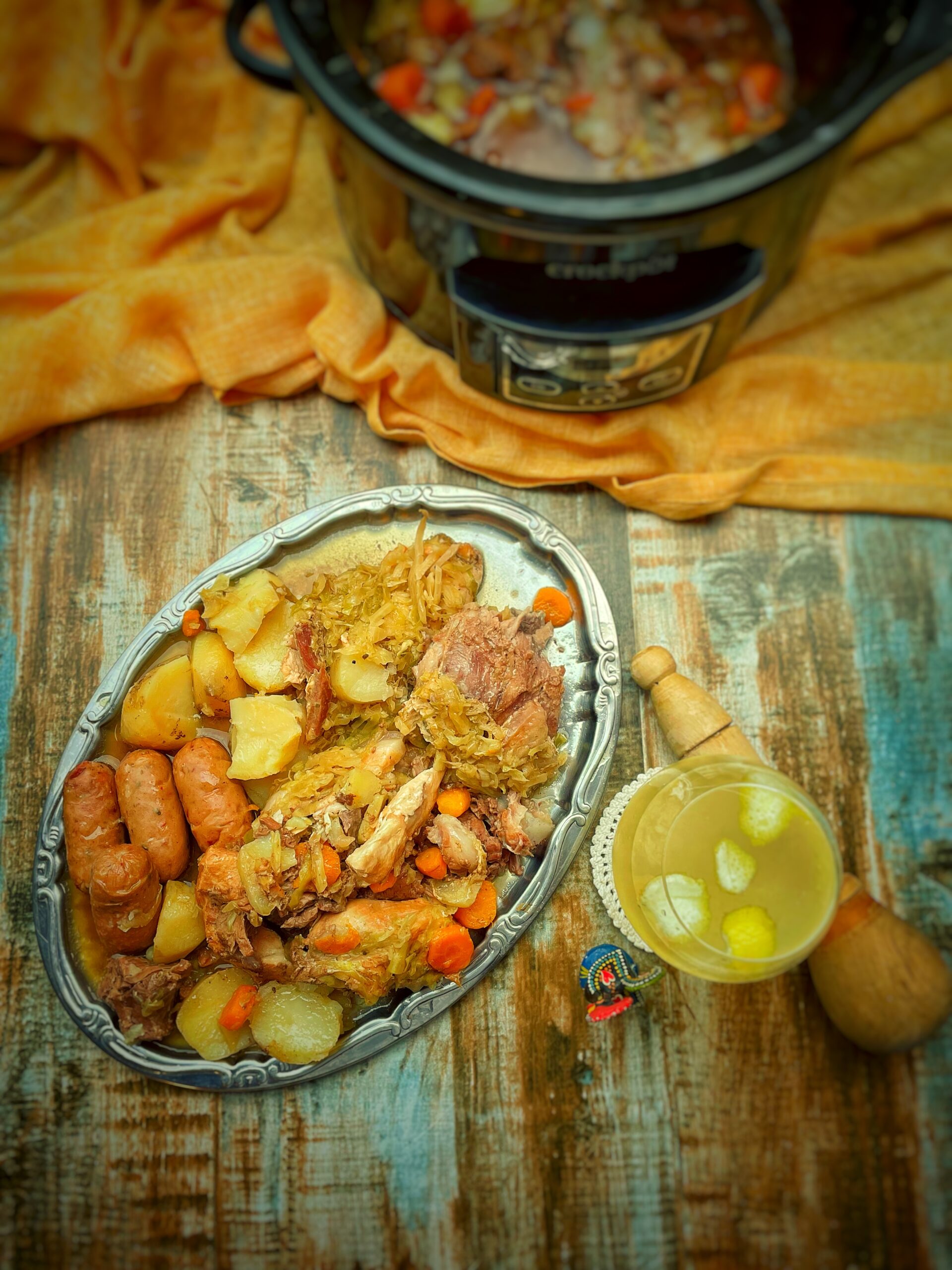 Cozido das Furnas con crockpot