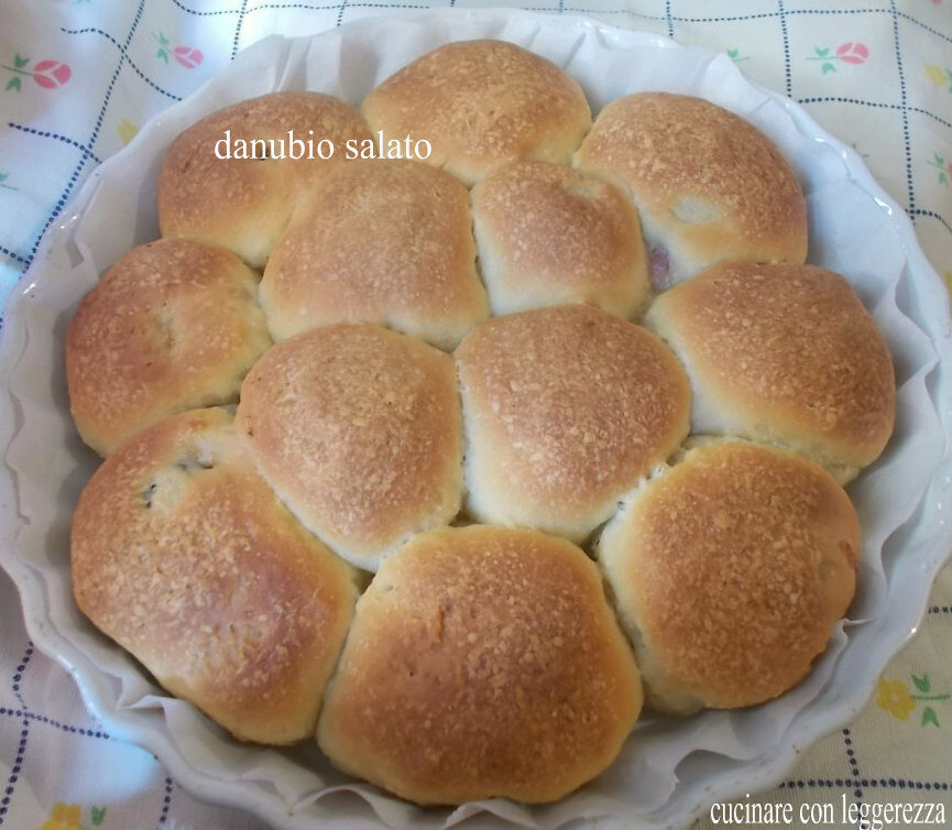 Danubio salato con lievito madre