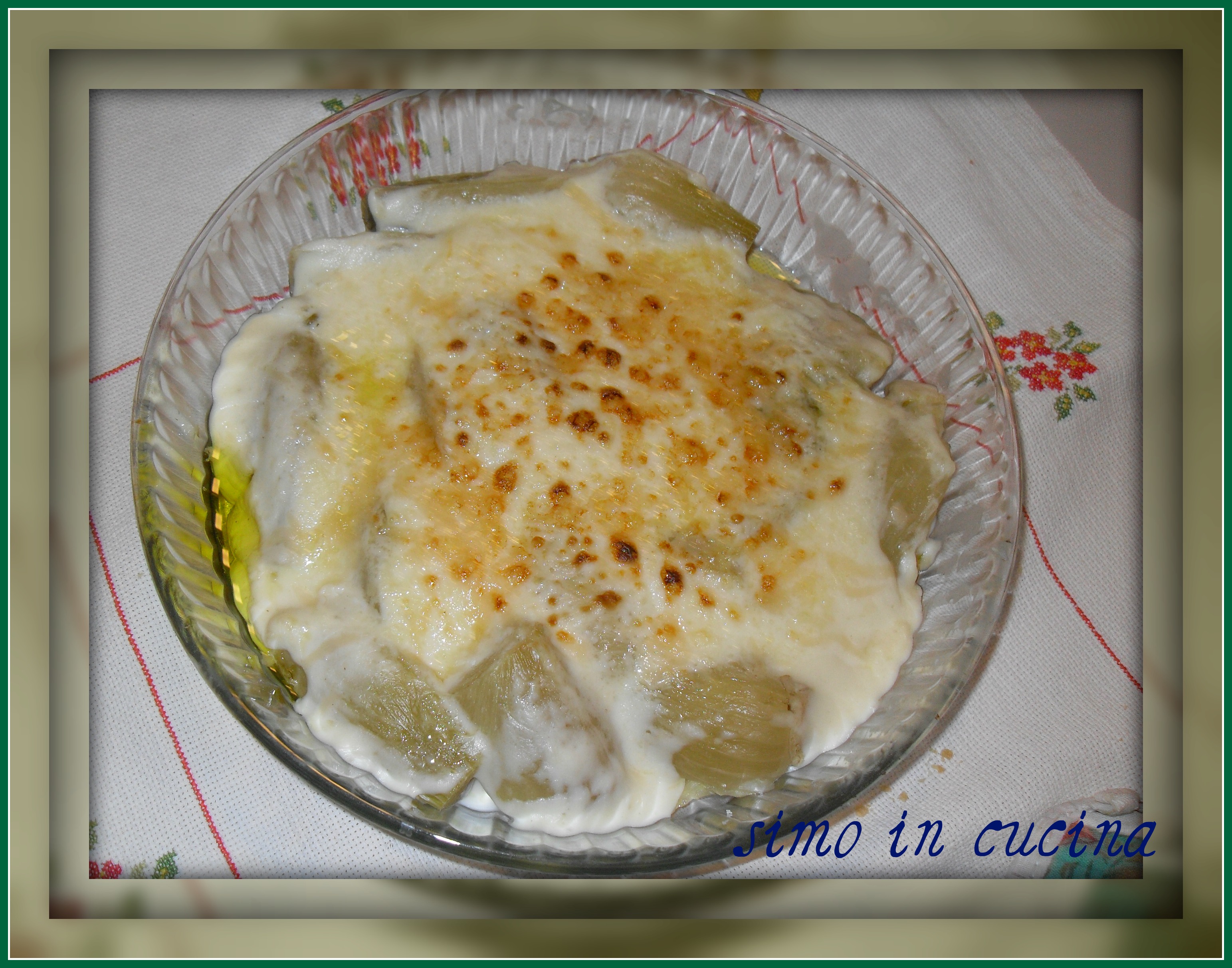 Finocchi gratinati