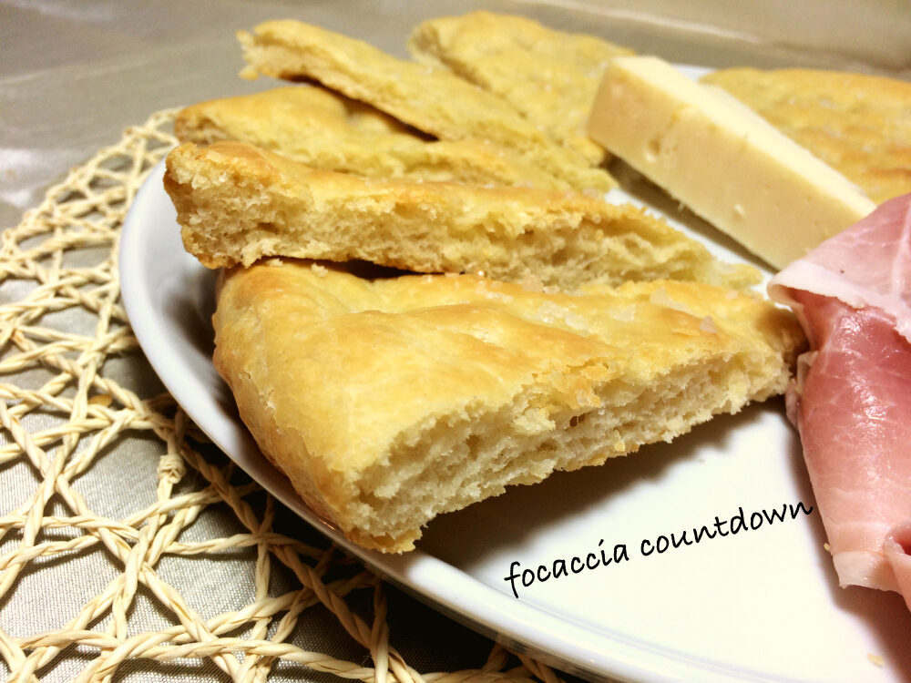 Focaccia countdown
