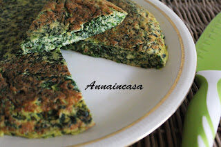 Frittata di spinaci