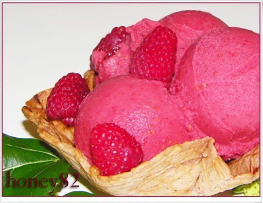 Gelato ai lamponi