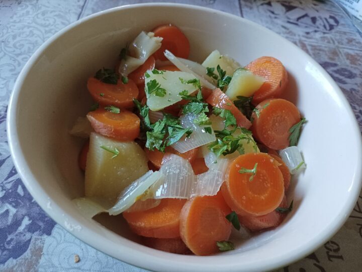 Insalata di verdure cotte