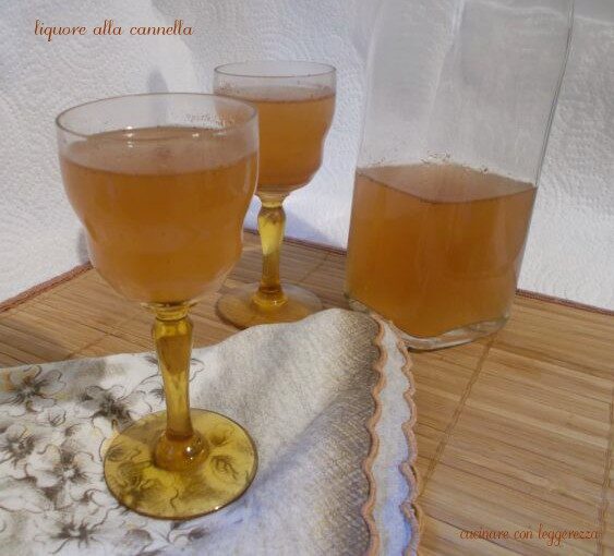 Liquore alla cannella