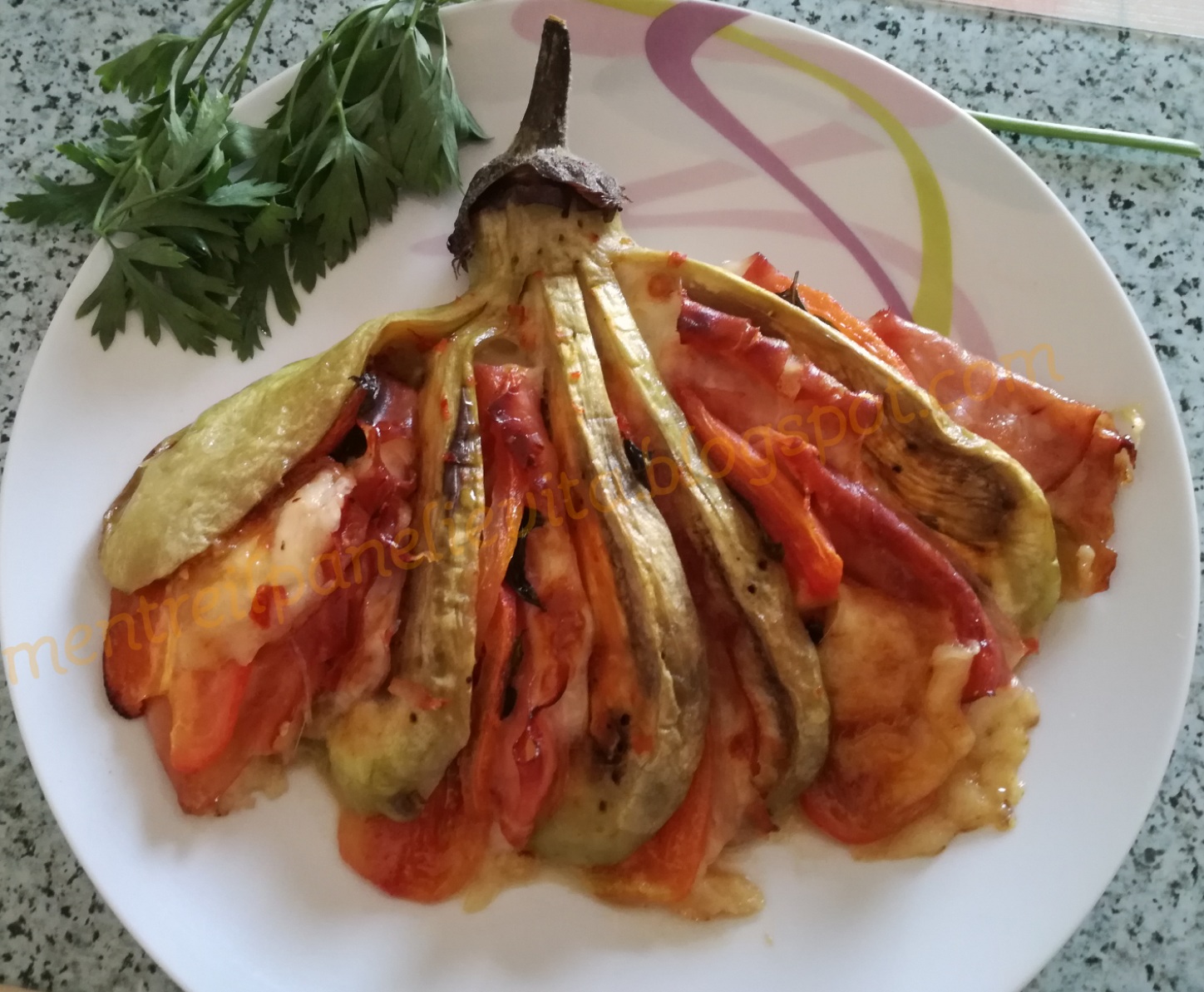 Melanzana a ventaglio