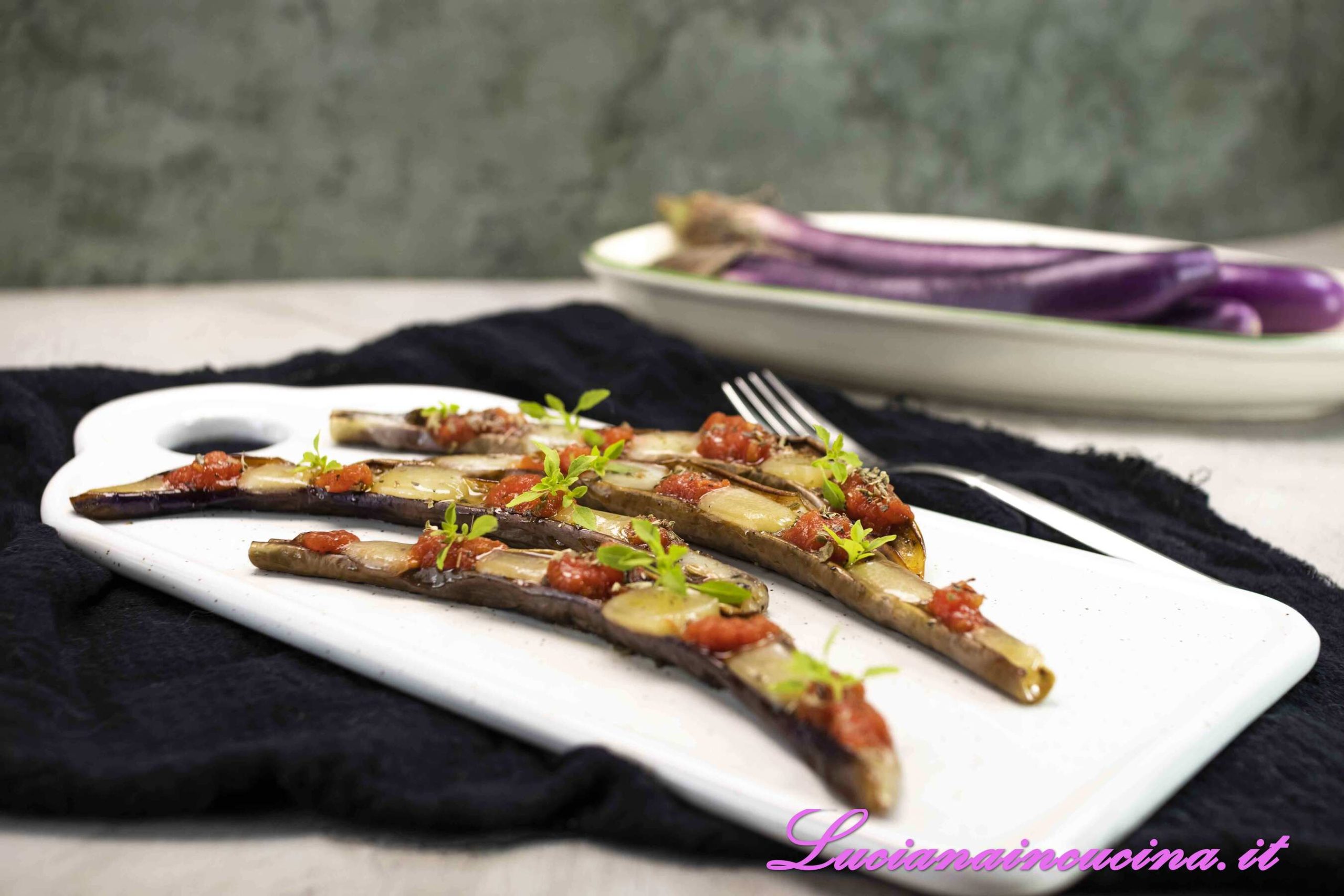 Melanzane perline al forno